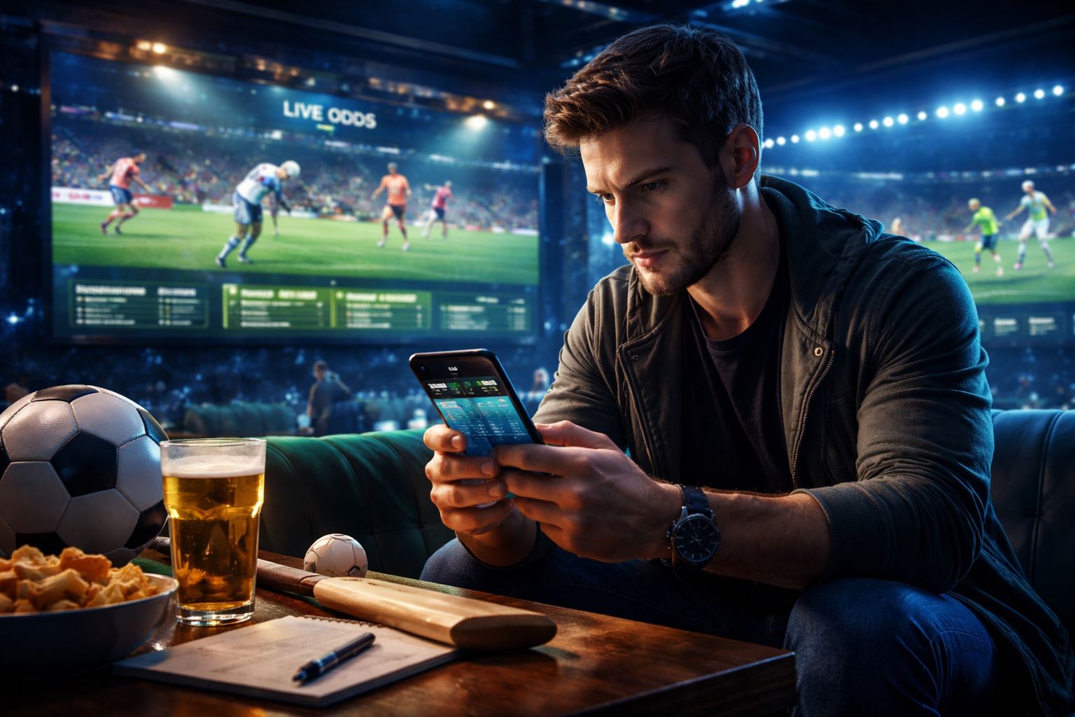 BJ 7: et — Match · Day Markets With Clear Odds · Fast Decisions